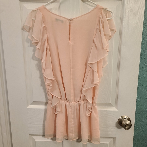 Sheer Ruffle Blouse - Picture 2 of 5